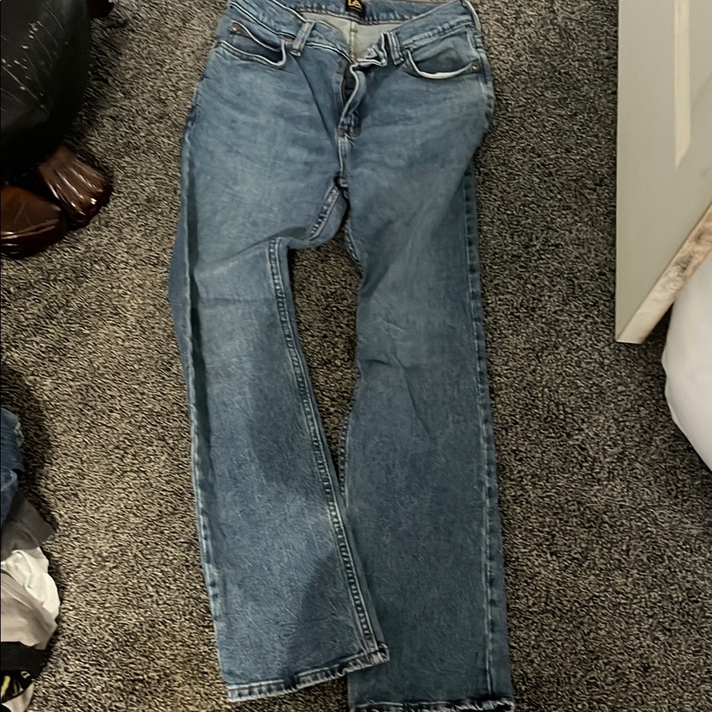 Lee Men's Straight Jeans - Blue